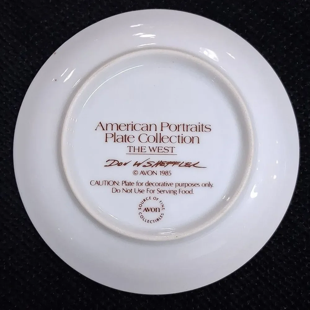 American Portraits‎ Plate collection - 5 pc. Avon 1985